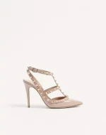 Valentino Patent Rockstud Caged Pump 100Mm